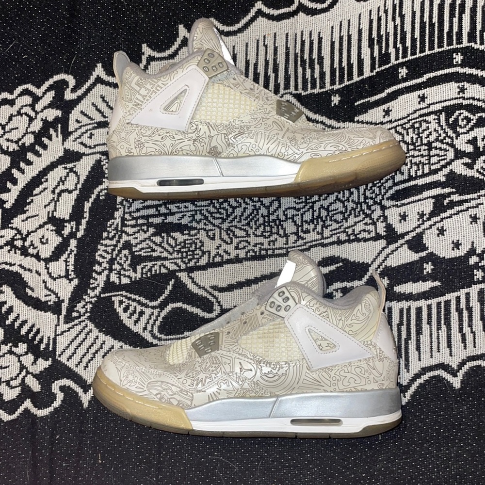 Jordan 4 laser